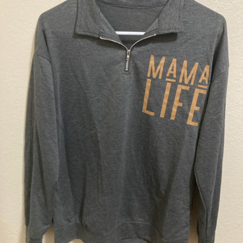 Mama Life 3/4 Zip